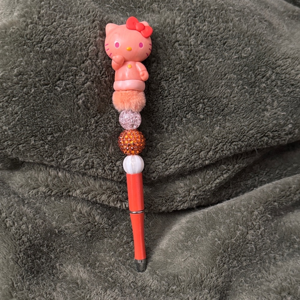 Cute Pink Character Pen for Kids